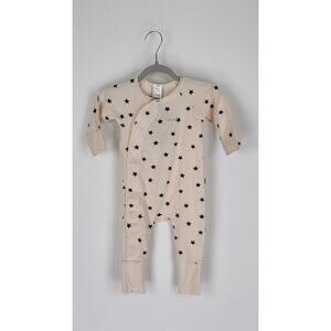 Bonds Newbies Snap Cozysuit Wondersuit Star Print Baby Size 00 3-6 Months New